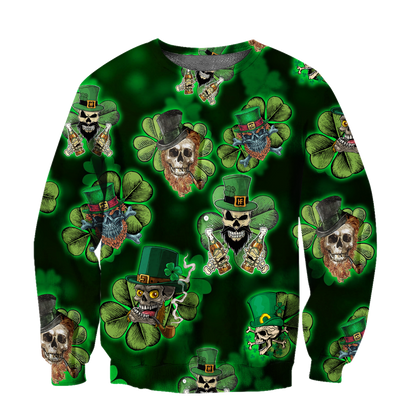 Skull Pattick Hoodie For Men And Women