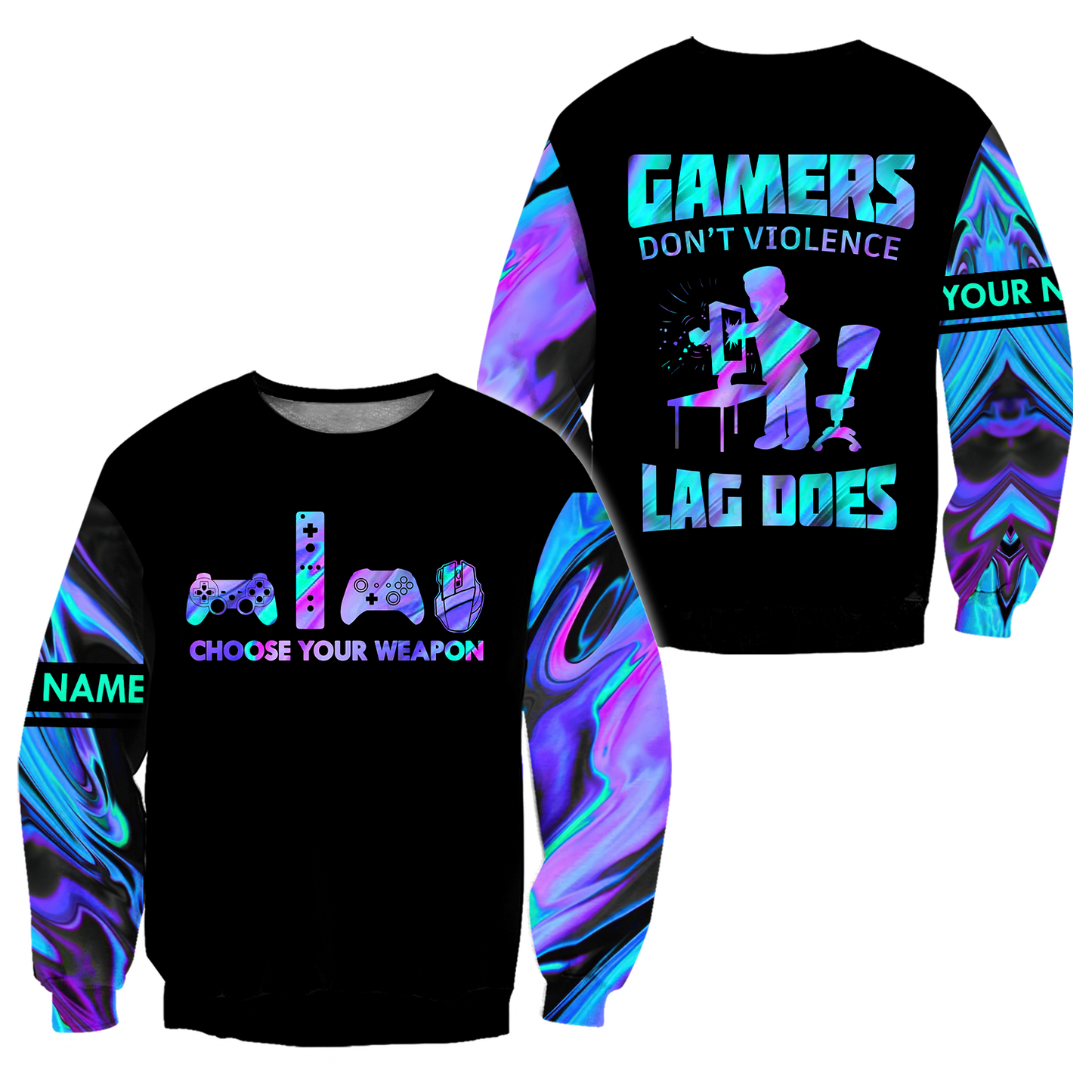 Gamer 3D All Over Printed Hoodie SN14062101