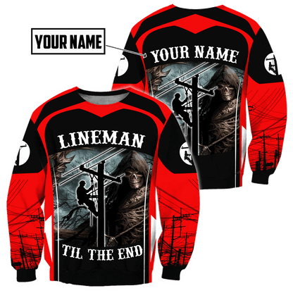 Customize Name Electrician 3D All Over Printed Unisex Shirts DA03052102
