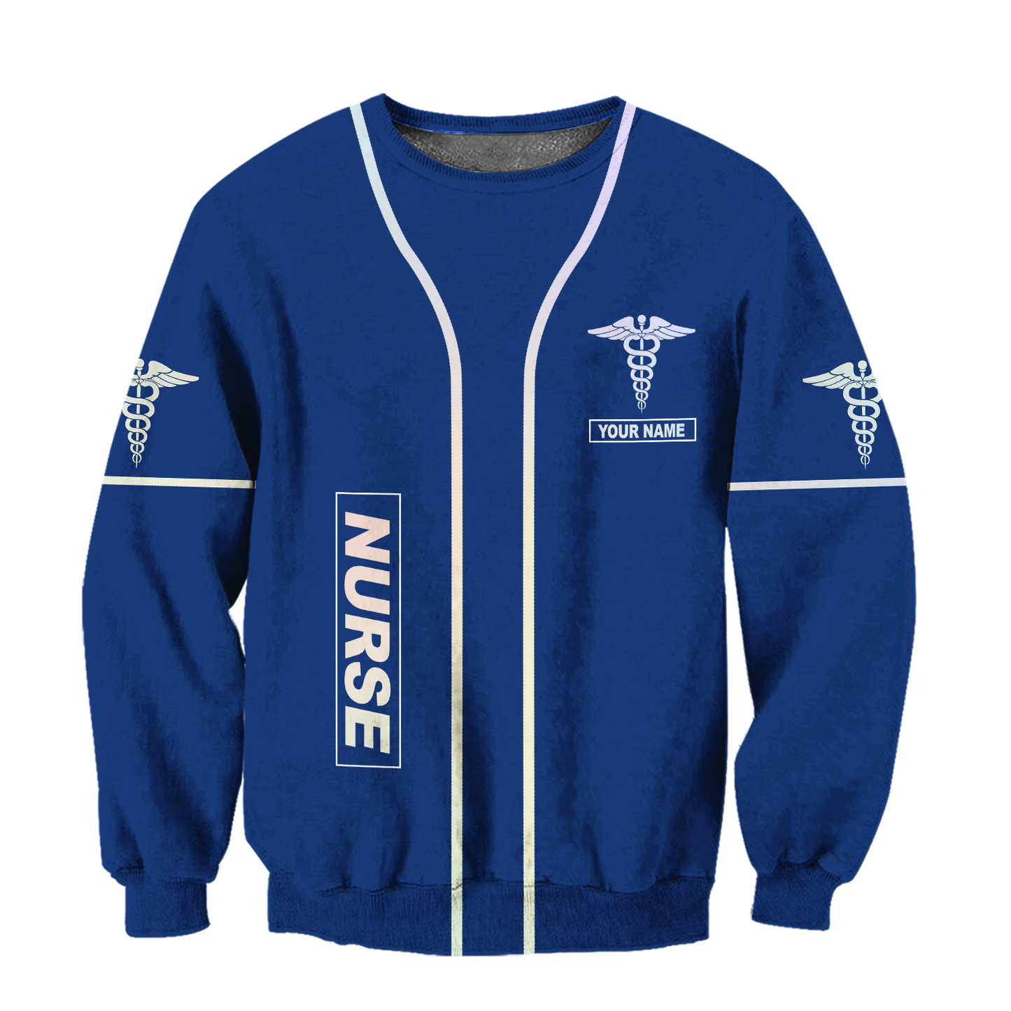 Premium Nurse Personalized Name 3D All Over Printed Unisex Shirts