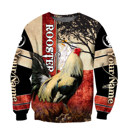 Personalized Polska Rooster 3D All Over Printed Unisex Hoodie