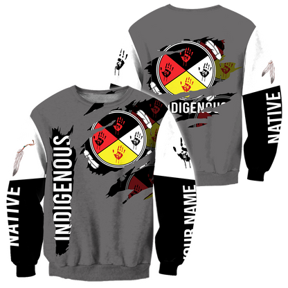 Premium 3D Printed Personalized Unisex Native American Shirts MEI