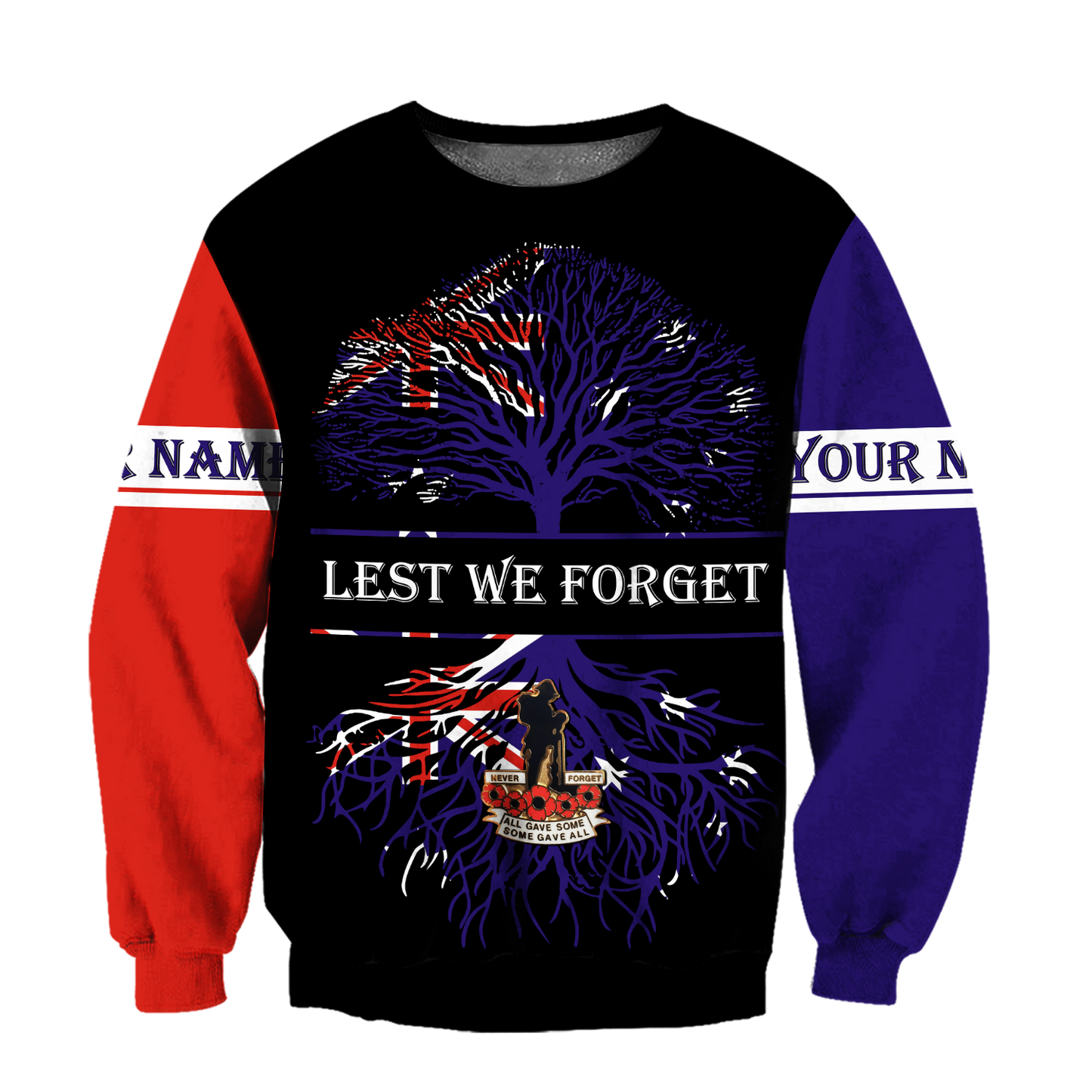 Premium Anzac Day 3D All Over Printed Unisex Shirts