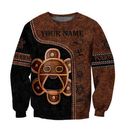 Customize Name Puerto Rico Hoodie For Men And Women