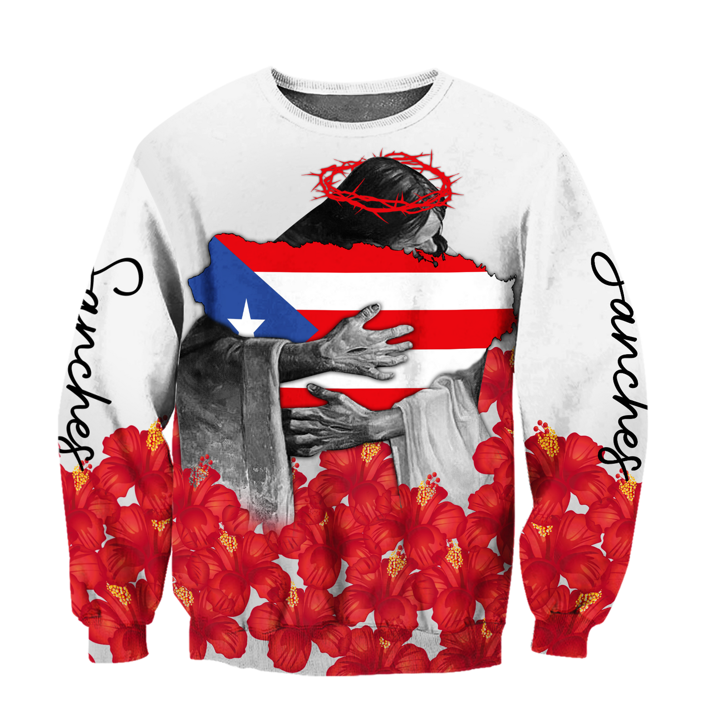 Customize Name Puerto Rico Hoodie For Men And Women