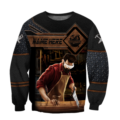 Personalized Name Carpenter 3D All Over Printed Unisex Shirts Ver 4