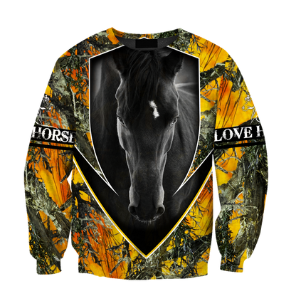 Love Horse 3D All Over Printed Shirts For Men And Women TR1912202CL