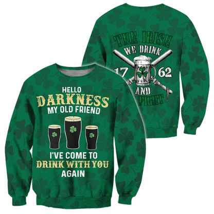 Irish Saint Patrick Day 3D All Over Printed Unisex Shirt