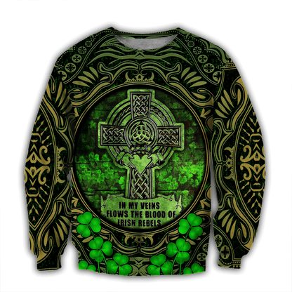 Irish Sant Patrick's Day 3D Hoodie Shirt For Men And Women LAM