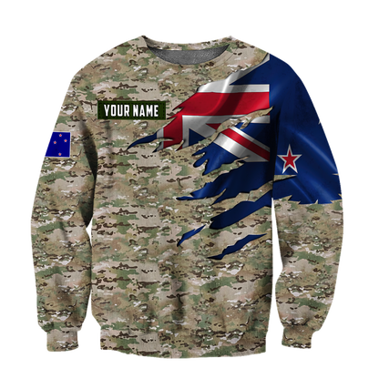 Tmarc Tee Remembrance New Zealand in my heart Camo 3D print shirts