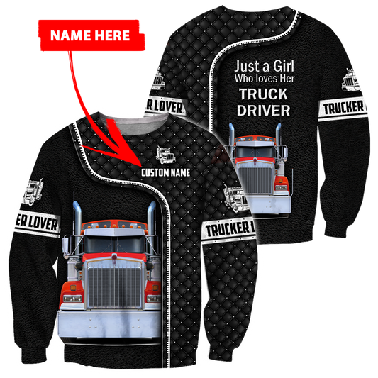 Personalized Name XT Trucker Lovers 3D All Over Printed Shirts