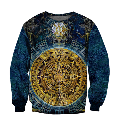 Aztec Mexico 3D All Over Printed Unisex Shirts