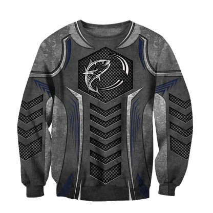Tuna Fishing Metal 3D design print shirts