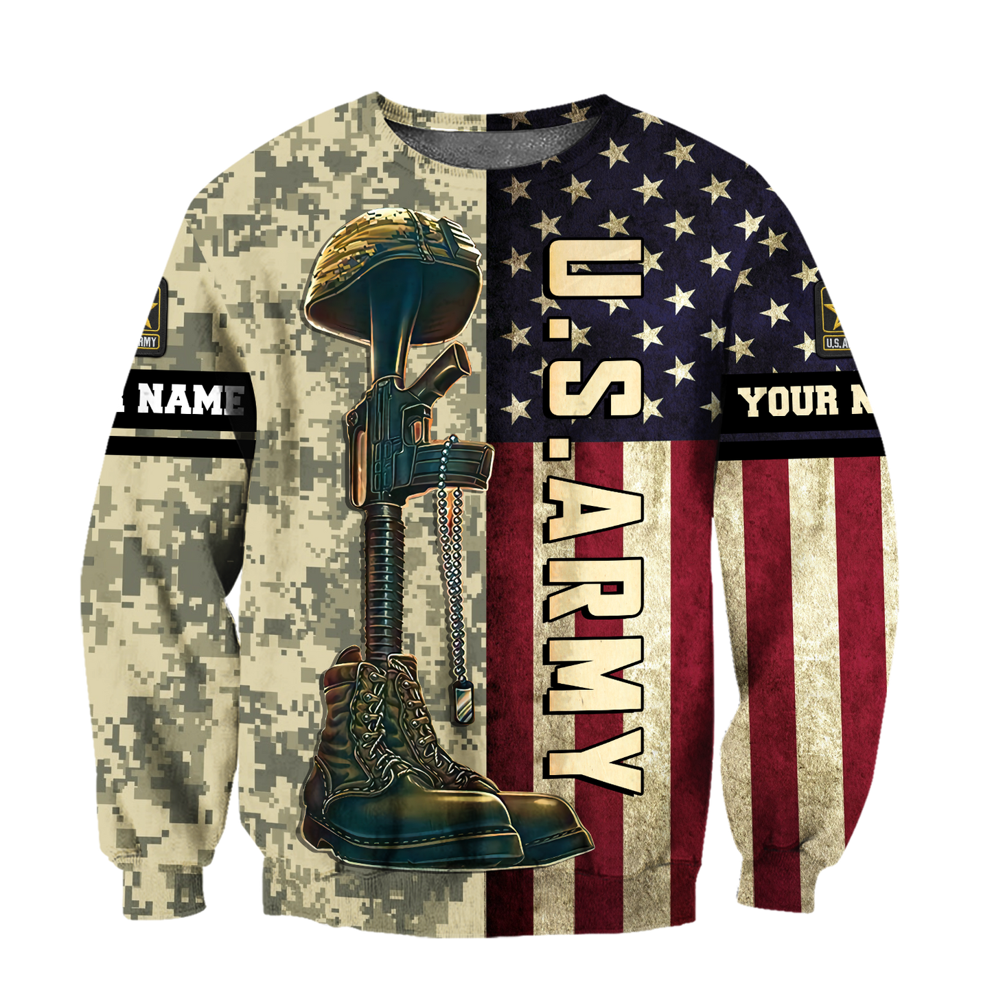 Personalized US Army 3D All Over Printed Shirts MH09062101