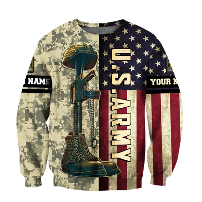 Personalized US Army 3D All Over Printed Shirts MH09062101