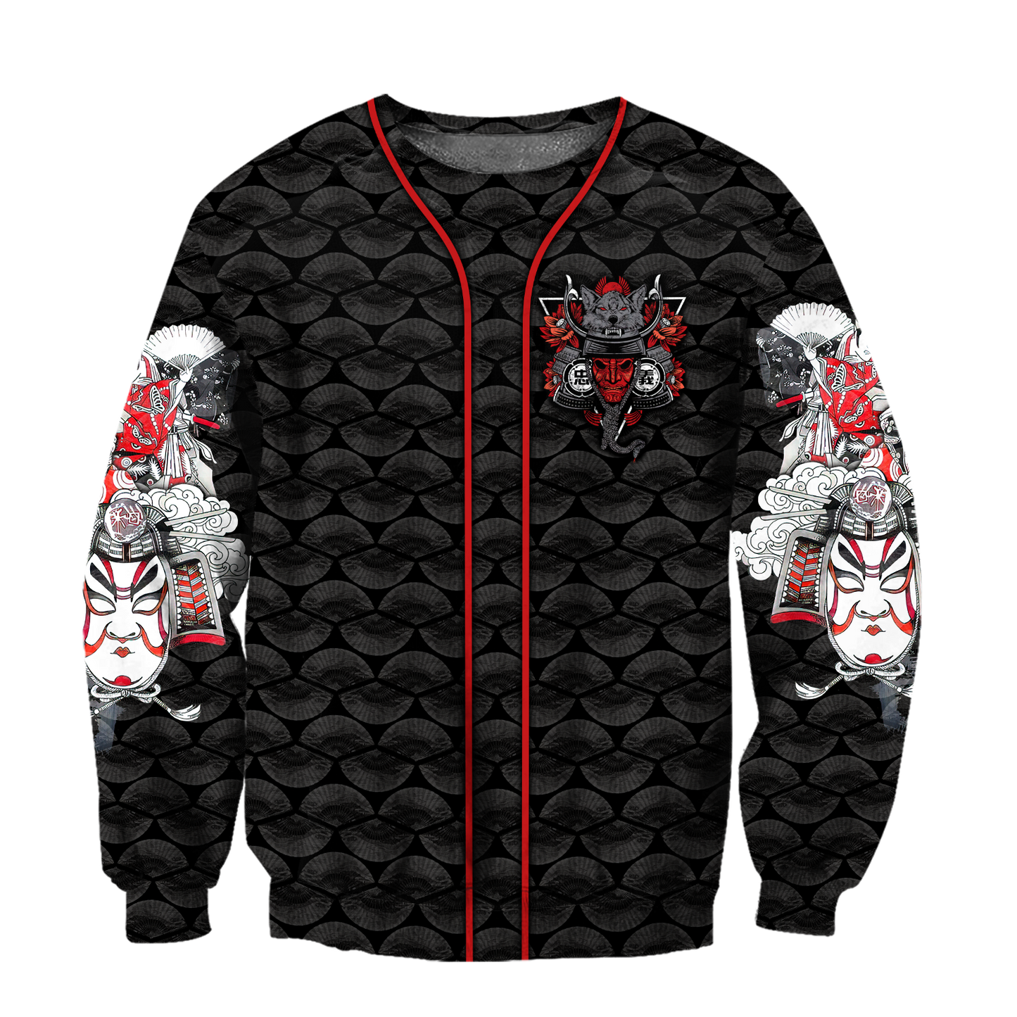 Samurai 3D All Over Printed Unisex Shirts