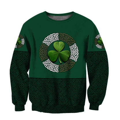 Irish Happy Sant Patrick's Day 3D Hoodie Shirt For Men And Women LAM