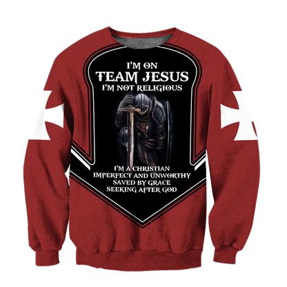 Premium Unisex Hoodie 3D All Over Printed Easter Day Christian Jesus No10 ML
