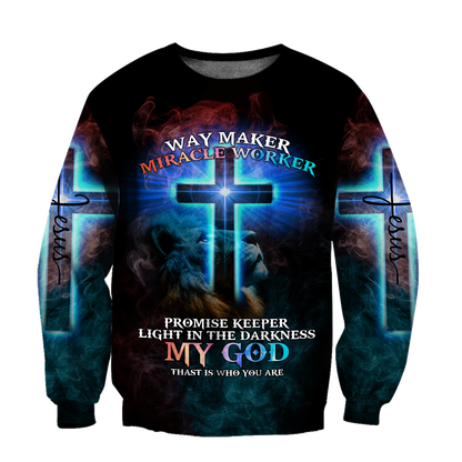 Jesus 3D All Over Printed Unisex Hoodie