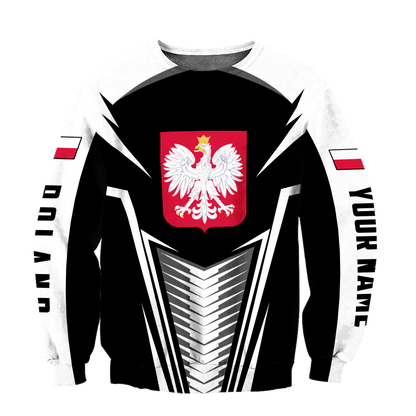 Personalized Polska 3D All Over Printed Unisex Hoodie
