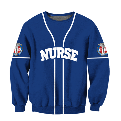 Premium Nurse Personalized Name 3D All Over Printed Unisex Shirts