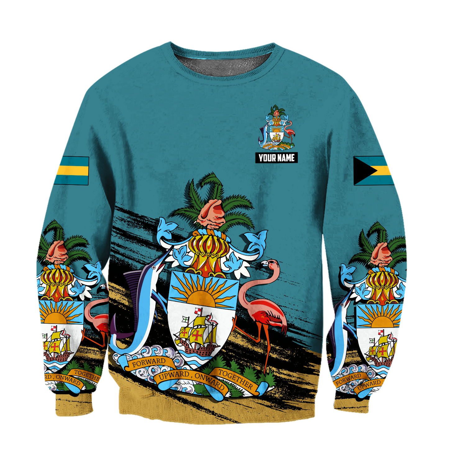 Customize 3D All Over Printed Bahamas for men and women