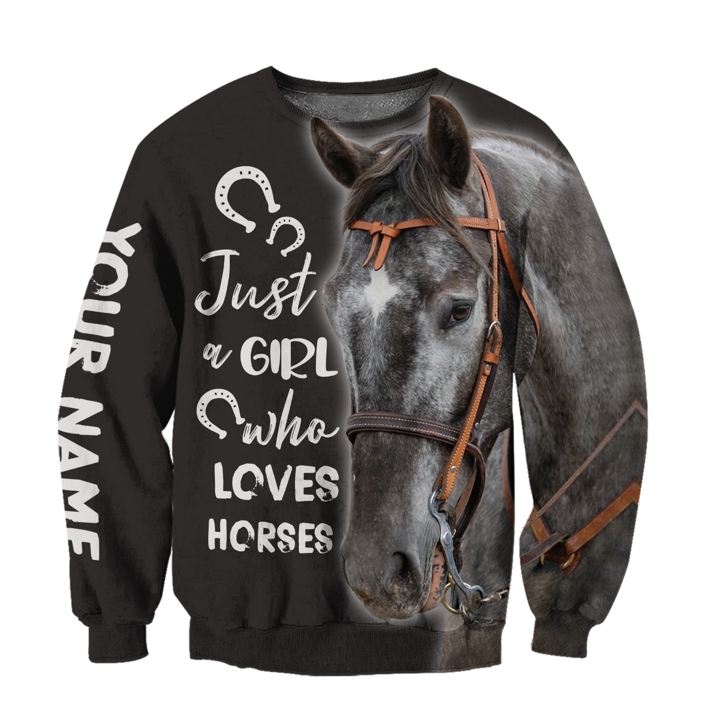 Personalized Name Horse Lovers 3D All Over Printed Unisex Shirts
