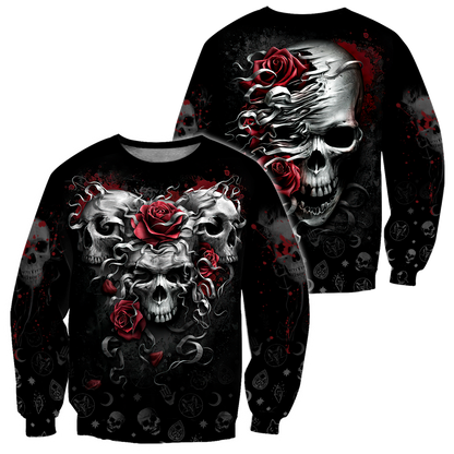Skull Hoodie For Men And Women TNA13032107