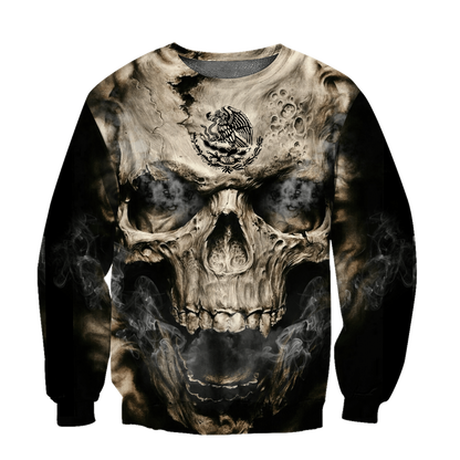 Mexican Skull 3D All Over Printed Unisex Hoodie