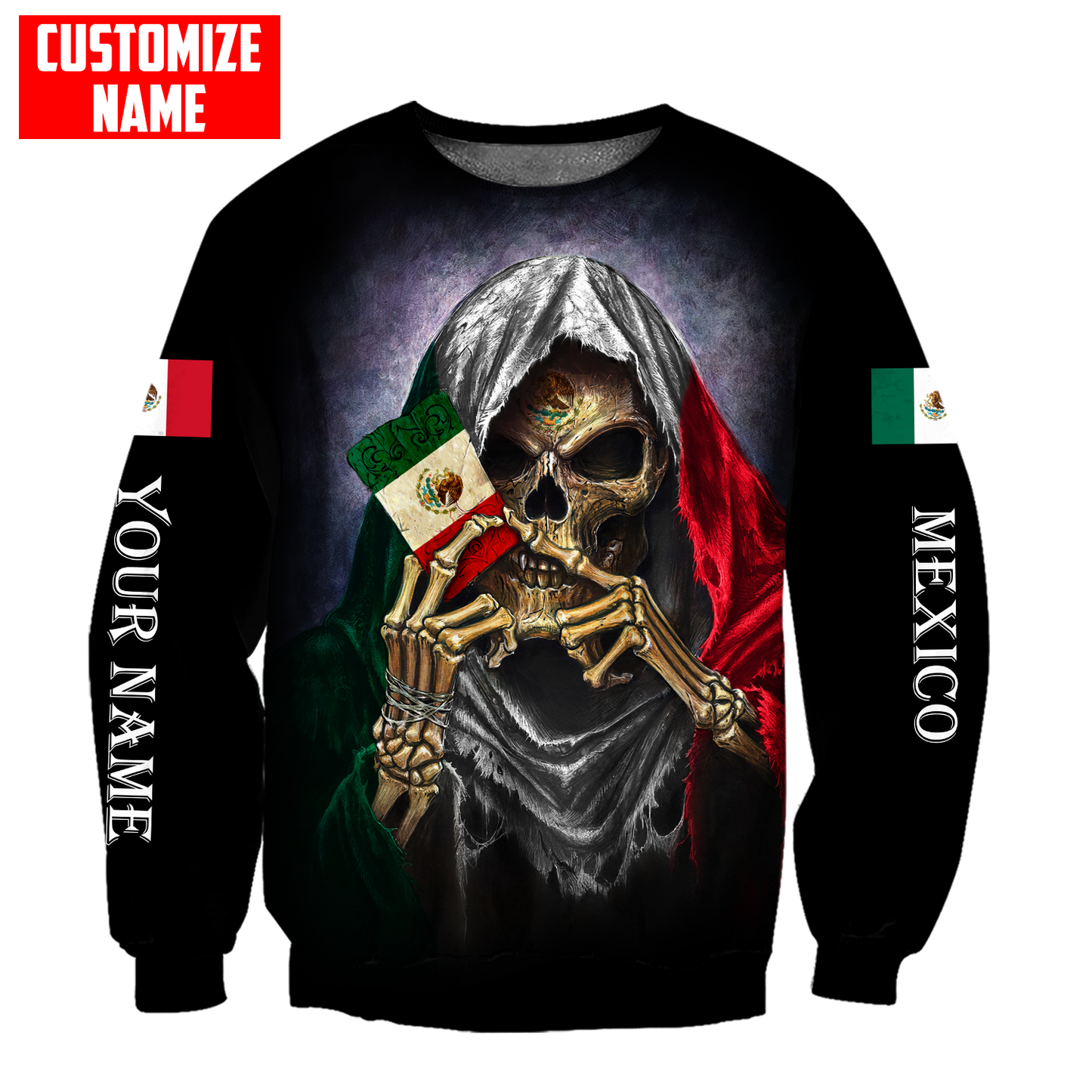 Persionalized Mexico 3D All Over Printed Unisex Shirts DQB03072101