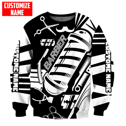 Personalized Name Barber 3D All Over Printed Unisex Shirts