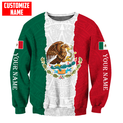 Personalized Name Mexico 3D All Over Printed Unisex Shirts DQB10072101