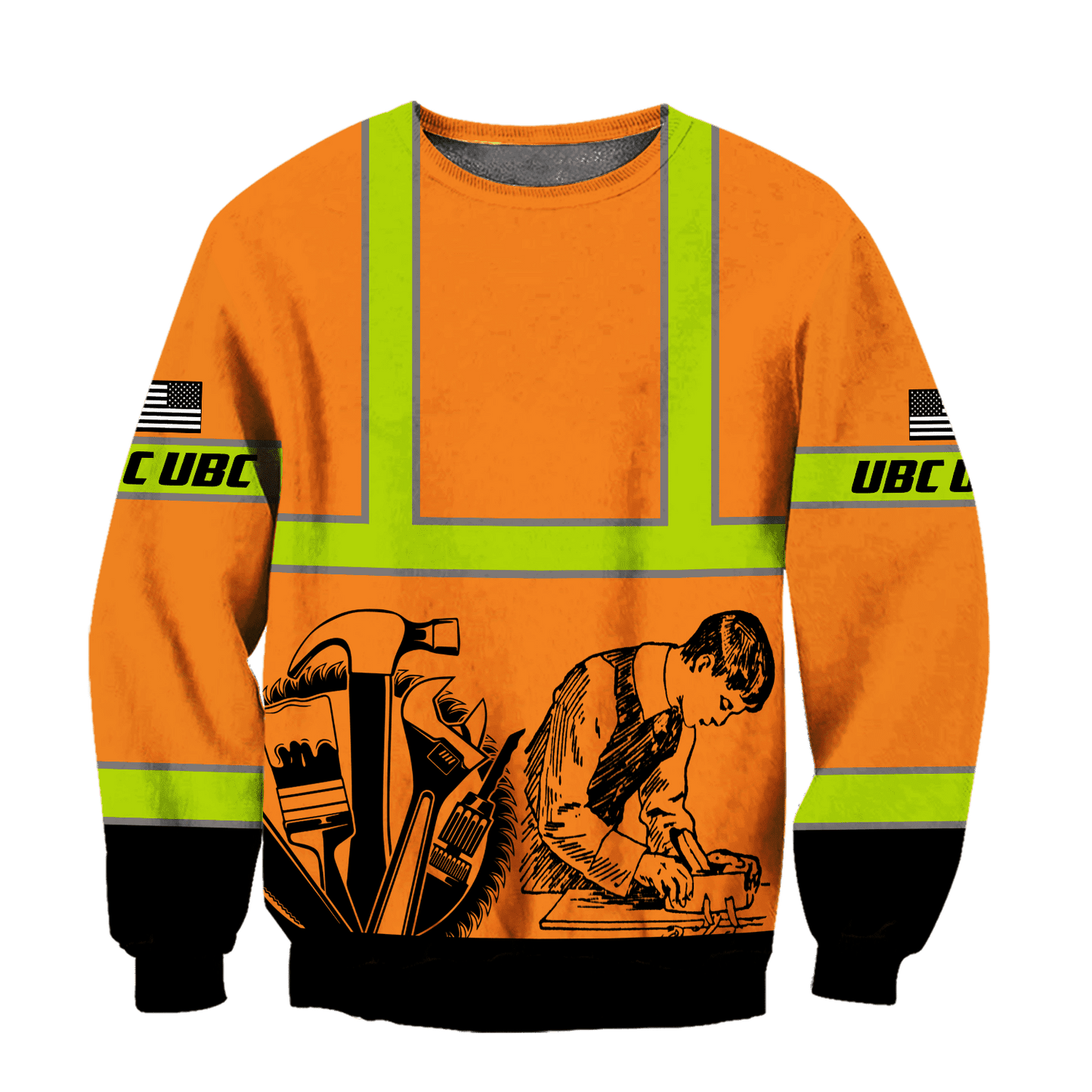Premium United Brotherhood Of Carpenter And Joiners Of America 3D All Over Printed Unisex