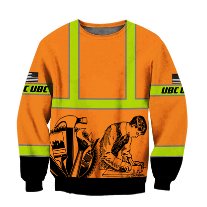 Premium United Brotherhood Of Carpenter And Joiners Of America 3D All Over Printed Unisex