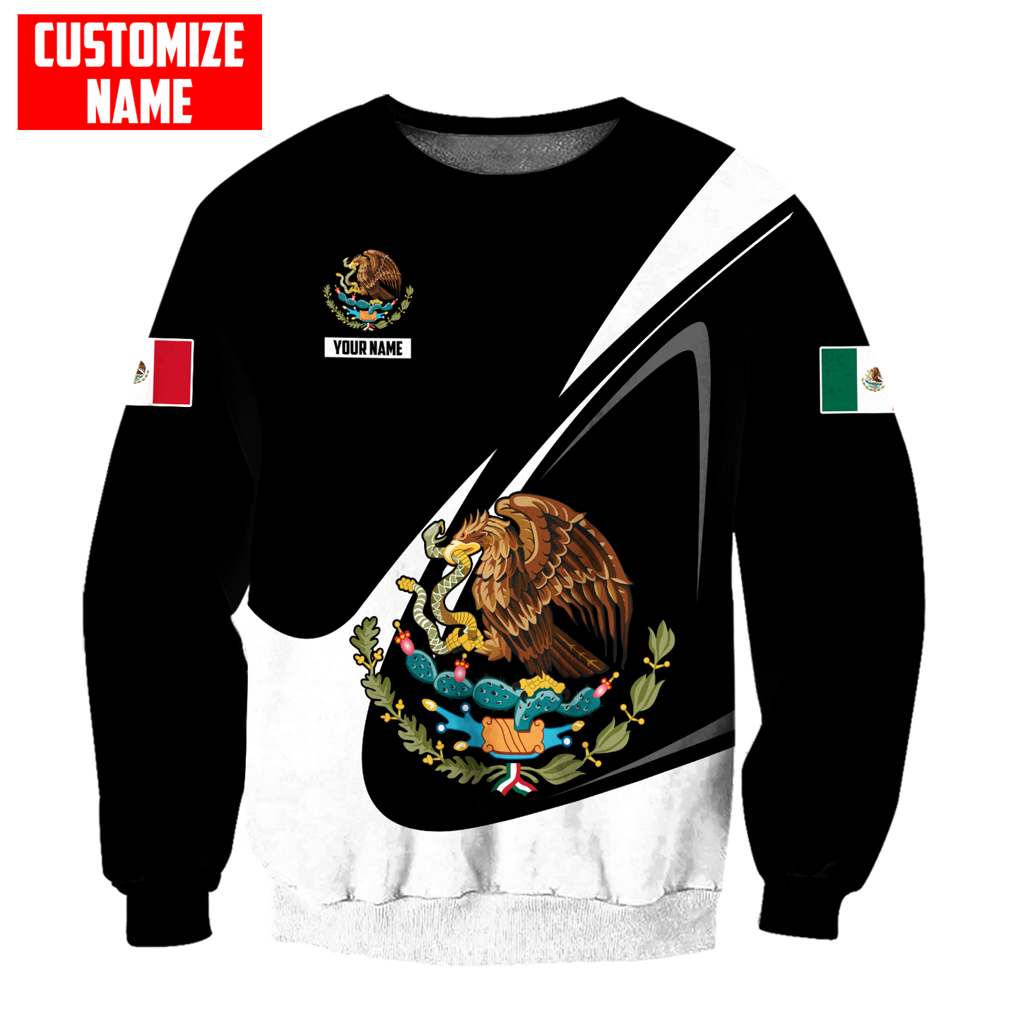 Personalized Name Mexico 3D All Over Printed Unisex Shirts DQB07072101