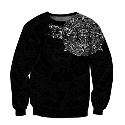Aztec Warrior 3D All Over Printed Unisex Hoodie