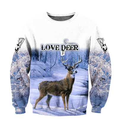 Love Deer 3D All Over Printed Shirts MH12122001CL
