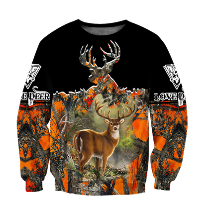 Love Deer 3D All Over Printed Shirts MH12122002CL