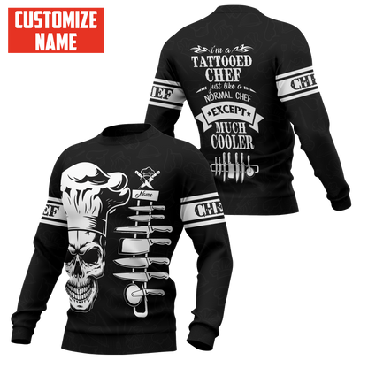 Custom Name Master Chef 3D All Over Printed Unisex Shirts