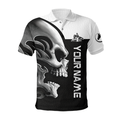Personalized Name Rodeo Skull 3D All Over Printed Unisex Shirts Barrel Racing