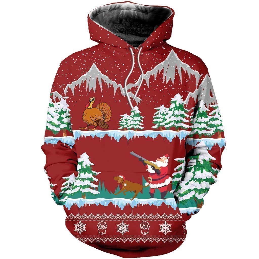3D All Over Printed Wild Turkey Hunting Shirts-Apparel-6teenth World-Hoodie-S-Vibe Cosy™