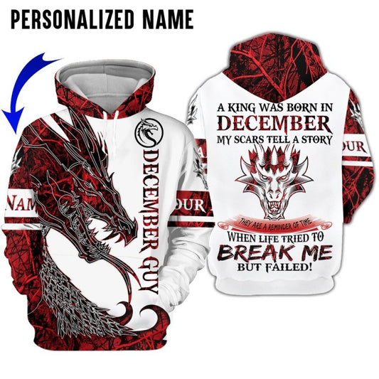 Customize Name Dragon Man Hoodie For Men And Women