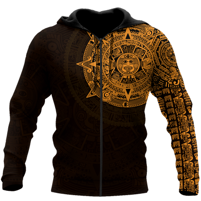 Aztec Mexico JJ1 3D All Over Printed Unisex Hoodie