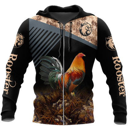 Rooster 3D Printed Unisex Shirts TN DD19042103
