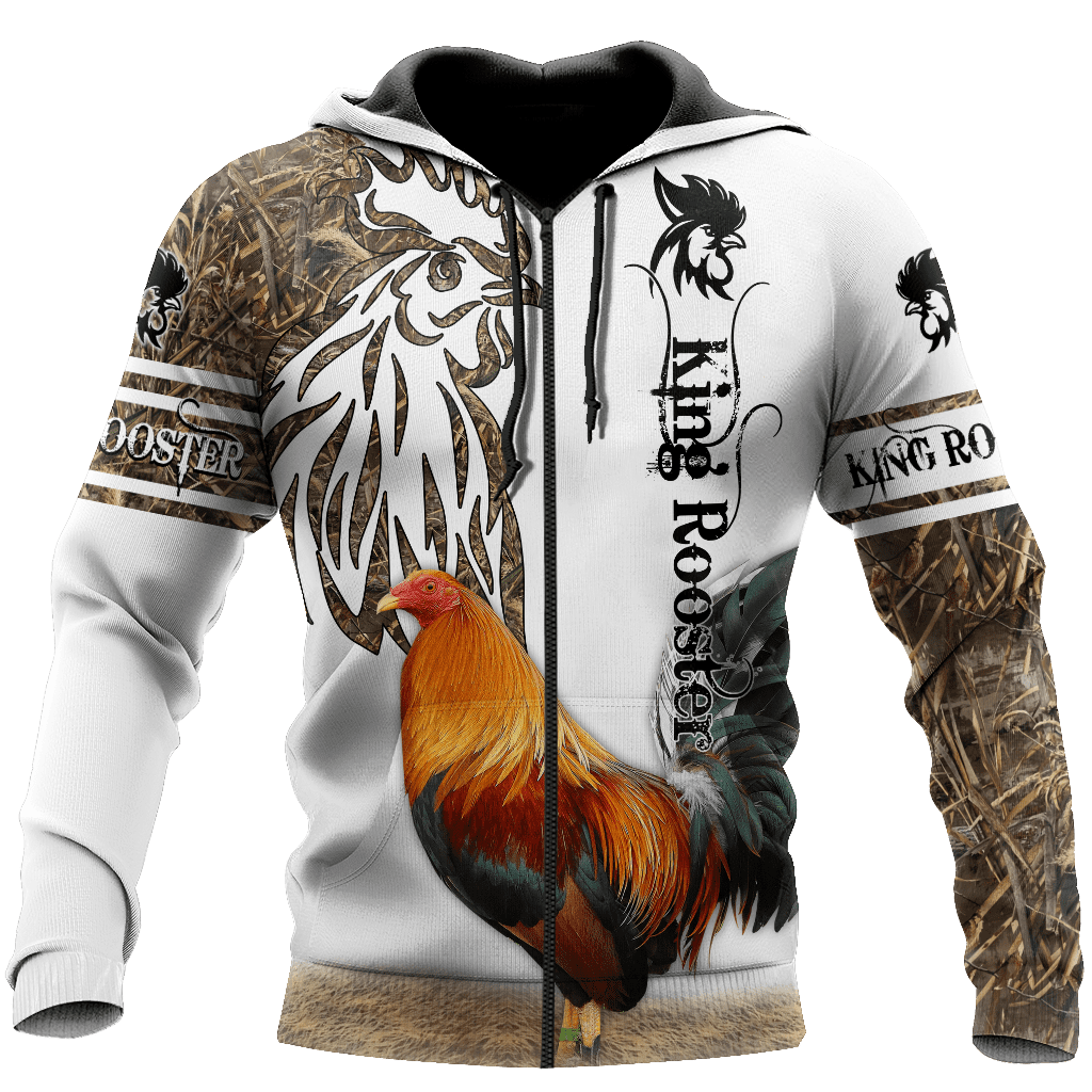 King Rooster Tattoo 3D Printed Unisex Shirts HHT23042105