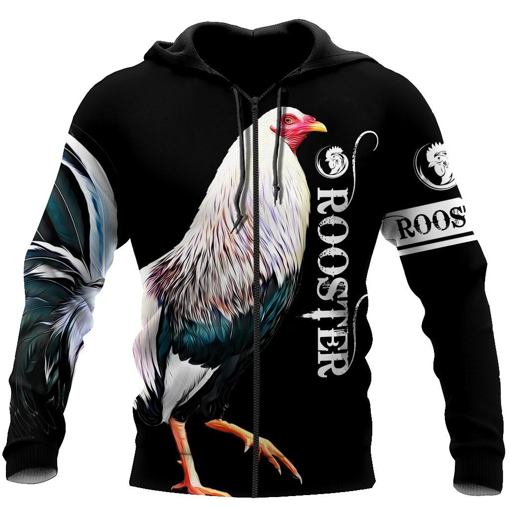 Rooster 3D Printed Unisex Shirts PD23042103VH
