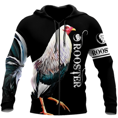 Rooster 3D Printed Unisex Shirts PD23042103VH