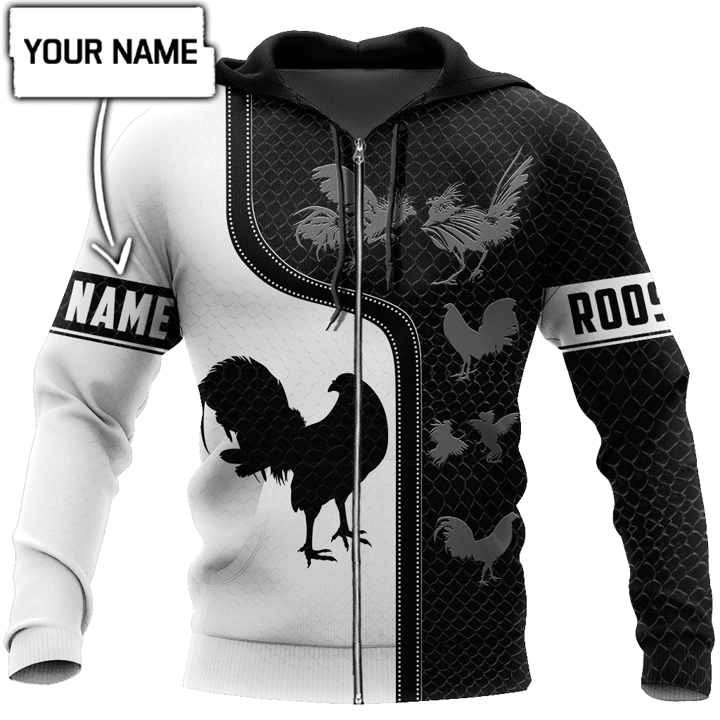 Personalized Rooster 3D Printed Unisex Shirts DD24042104