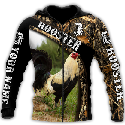 Personalized Rooster 3D Printed Unisex Shirts NTN24042104