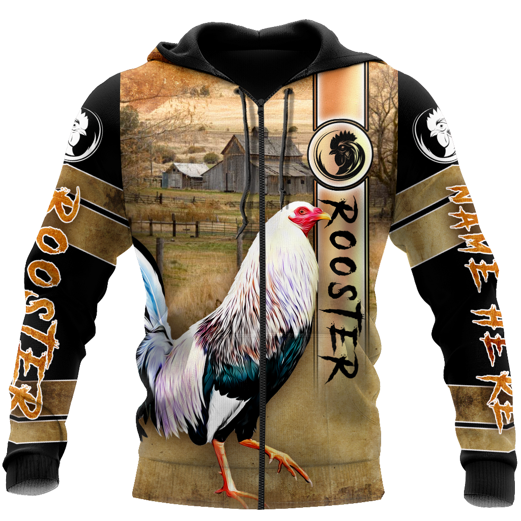 Personalized Rooster 3D Printed Unisex Shirts TNA24042102VH